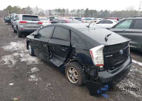 2011 Toyota Prius Three from USA, damaged, VIN JTDKN3DU4B5284912